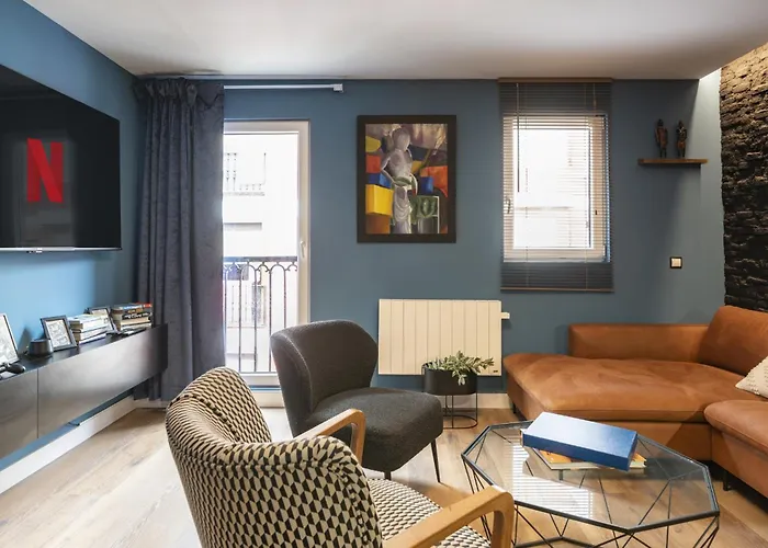 Loft Garmendia Con Playstation Lägenhet *